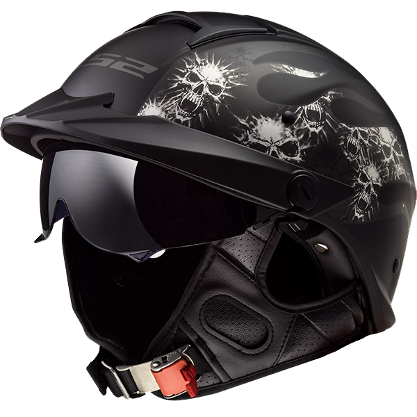 Mũ Bảo Hiểm Nửa Đầu LS2 OF590 Rebellion - Ảnh 4